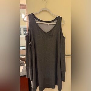 Soft Surroundings Charcoal Tank Top